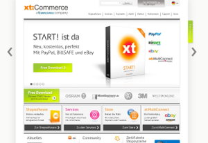 XTCommerce Webseite